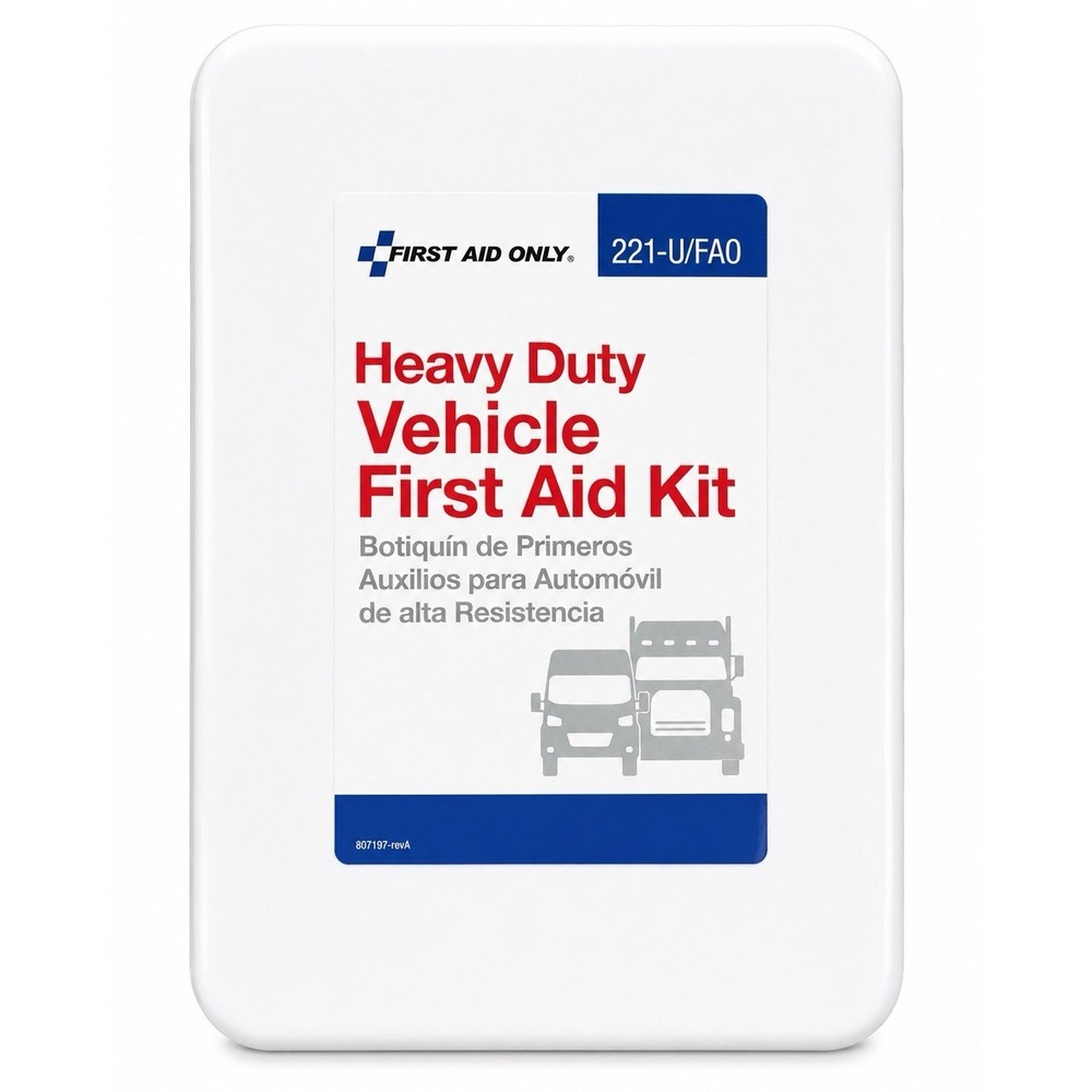 (QTY:1) Vehicle 221-U/FAO First Aid Kit 85 Piece Set Heavy Duty New